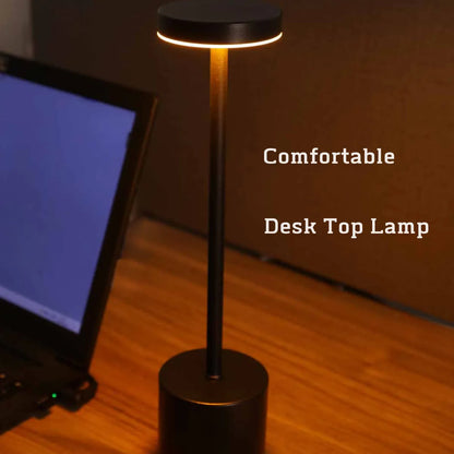 LED Rechargeable and Dimmable Table Top Lamp