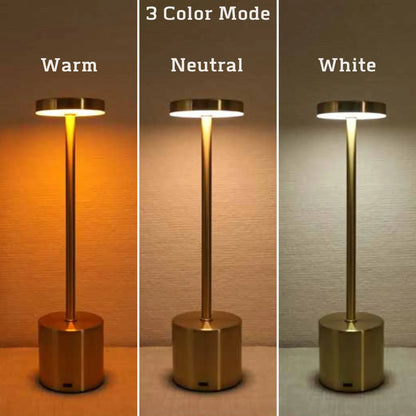 LED Rechargeable and Dimmable Table Top Lamp